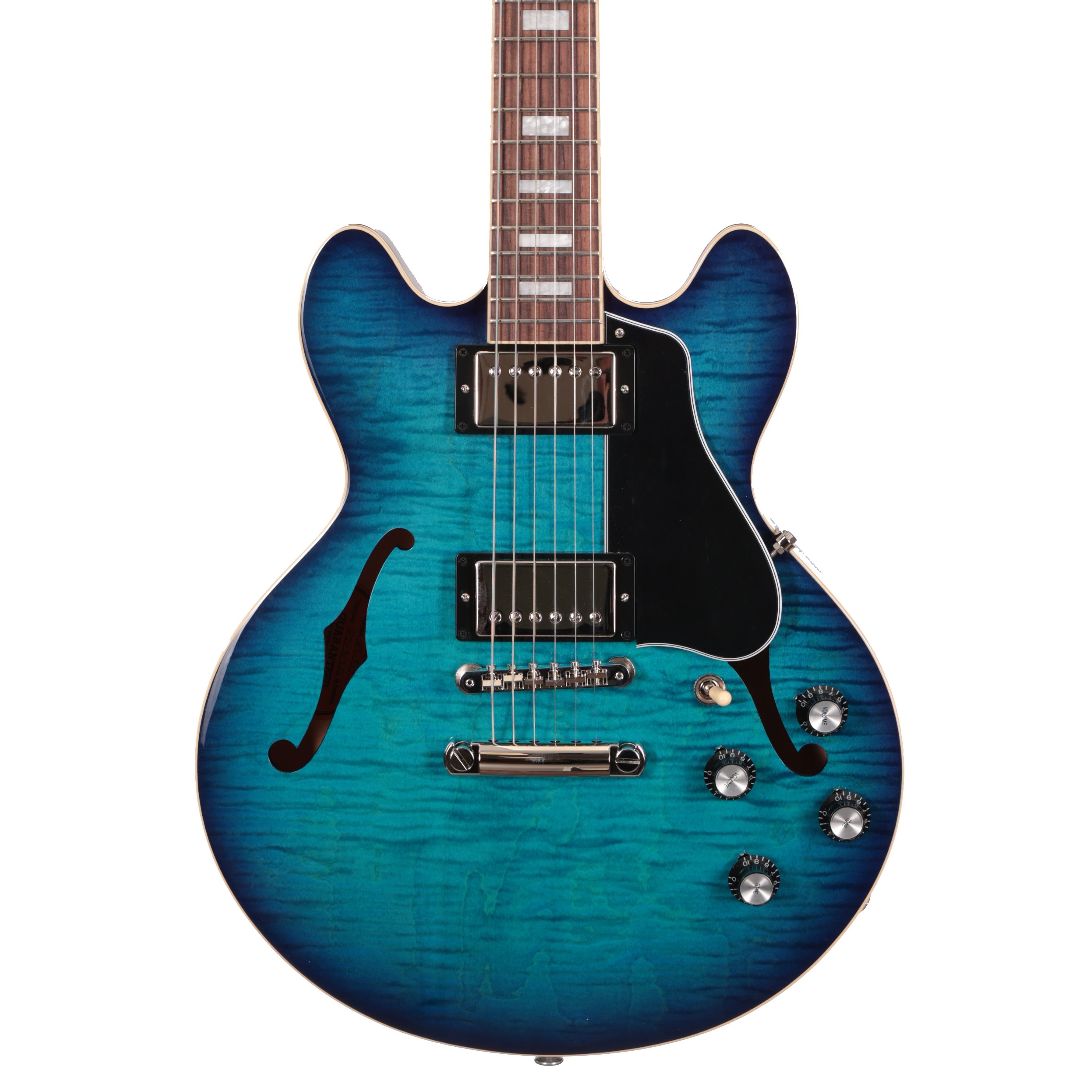 Gibson USA ES-339 Figured Blueberry Burst